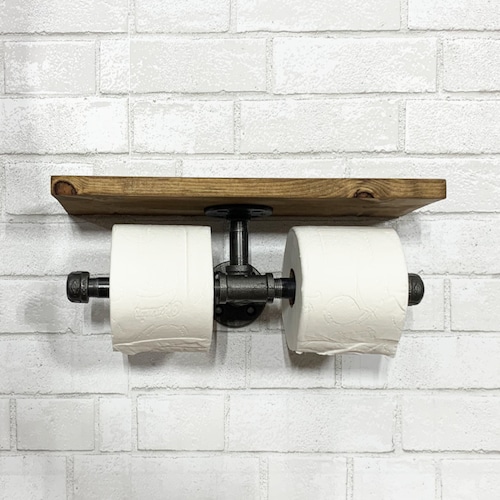 Industrial Steel Pipe Double Toilet Paper Holder With Rustic India - Best Bathroom Toilet Paper Holder Industrial Steel Pipe Double Toilet Paper Holder With Rustic India - Best Bathroom Toilet Paper Holder