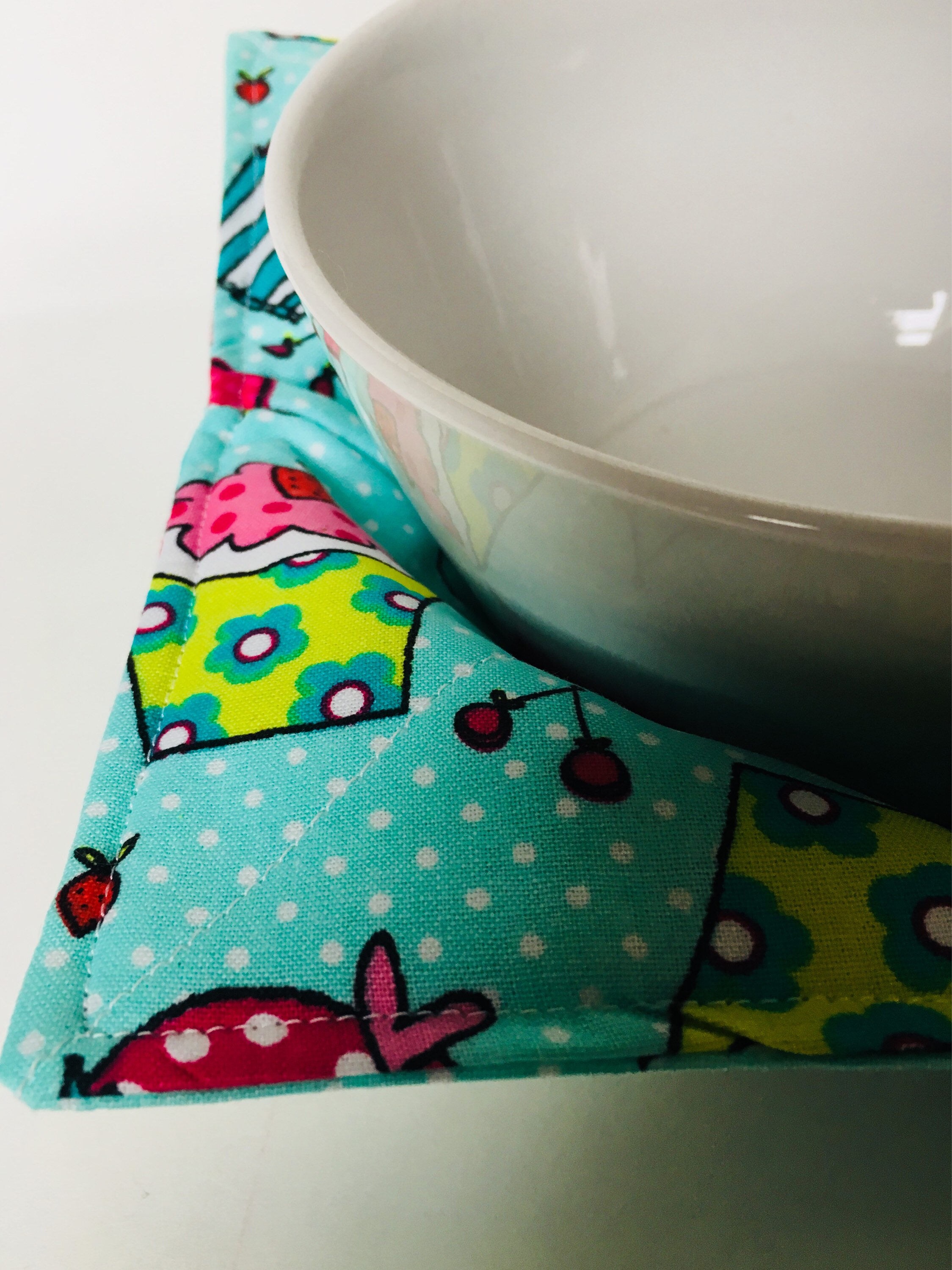 Cupcake Bowl Cozy Bowl Pot Holder Bowl Shaped Pot Holder Etsy