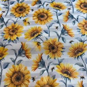 Made-to-Order Bowl Cozy -  Sunflower fabric, Christmas Gifts, Flowers Gifts. Housewarming Gift, Bowl Cozy, Bowl Holder, Housewarming gifts