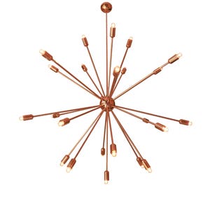 SPUTNIK Elegant Sputnik Chandelier with 24 Arms Mid-Century Modern Lighting Option zdjęcie 1