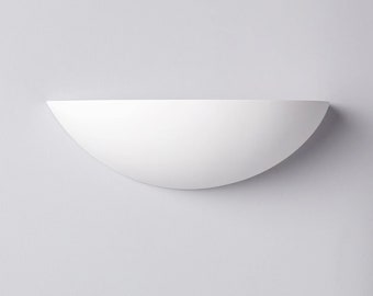 LUNA - Contemporary Wall Sconce Ceramic Lamp Shades - Modern Lighting for Home Decor