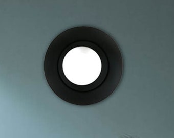 NINA - Elegant Black Wall Sconce with Crystal Globe for Stylish Ambiance - Modern Lighting Fixture