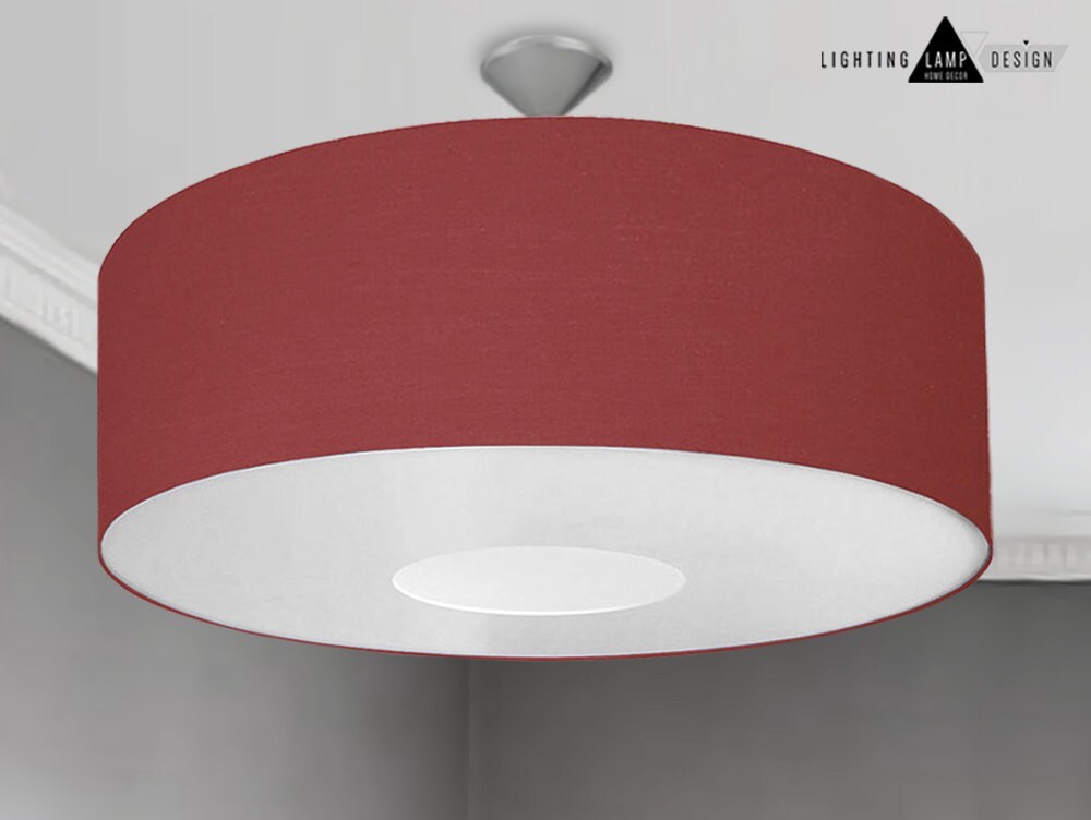 Drum Lampshade Large Oversized 70cm Ceiling Lightshade - Large Ceiling Drum Lampshades Drum Lampshade Large Oversized 70cm Ceiling Lightshade - Large Ceiling Drum Lampshades