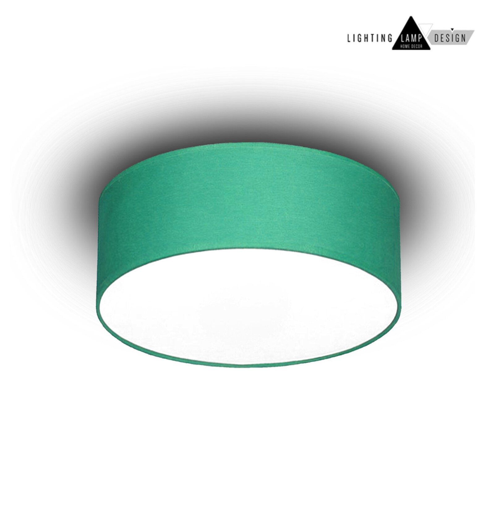 Blue Flush Mount Ceiling ceiling Lamp Shade Blue Kids Etsy