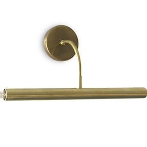 NURI - Lampe de toilette élégante en laiton avec 2 lumières, idéale pour un éclairage de tableau et des lampes de miroir