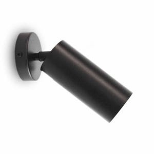 FOCUS - Modern Black Articulating Spotlight: Bedside Reading Lamp