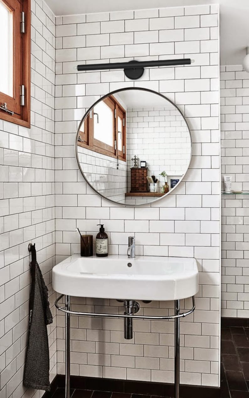 DEBBIE Elegant Brass Vanity Light Fixture with 2 Lights Perfect for Modern Bathroom Decor image 6