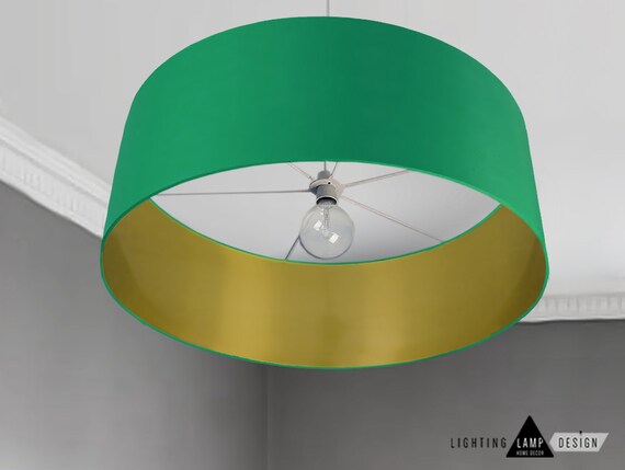 Ponz Design Mid Century Lamp Shade Drum Ceiling Lightshade Image 0