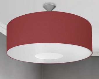 Textil pendant lampshade - Chandelier pendant lamp - Home decor for kitchen, living room, bedroom, dinning room