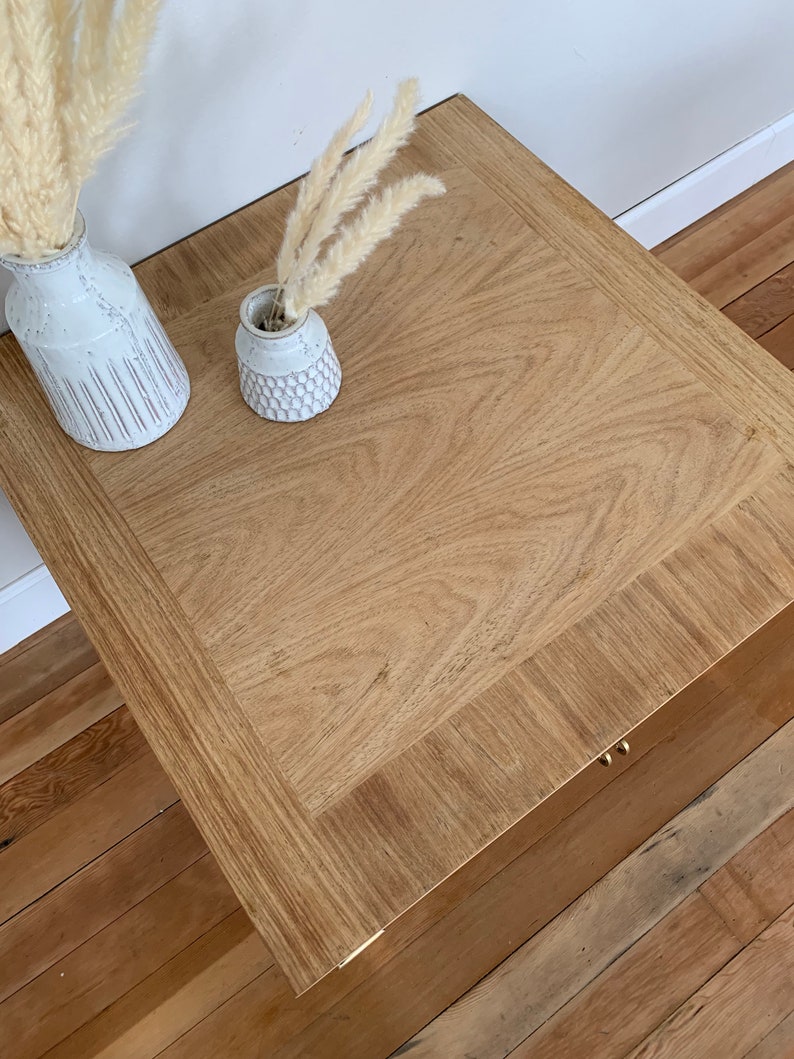 Mid Century Modern Vintage Boho End Table Side Table Etsy