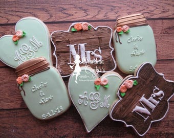 Wedding Shower Sugar Cookies