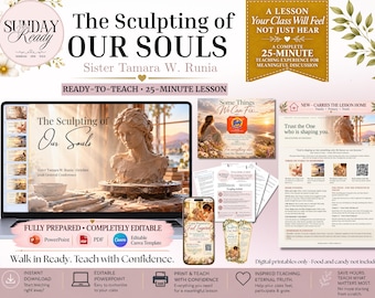 Relief Society Lesson Runia The Sculpting of Our Souls October 2026 General Conference 25 Minute LDS PowerPoint