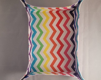 Collapsible Rainbow Unicorn Dice Tray