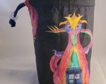 Dr. Who Reversible Dice Bag