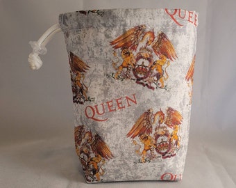 Queen Logo/Freddie Mercury Reversible Dice Bag