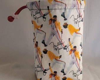 Freddie Mercury/Queen Hot Space Reversible Dice Bags