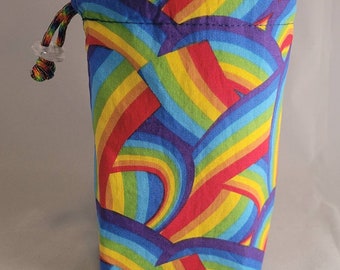 Rainbow Unicorn Reversible Dice Bag