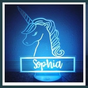 Custom LED Night Light | Custom Light | Personalized Night Light | LED Night Light