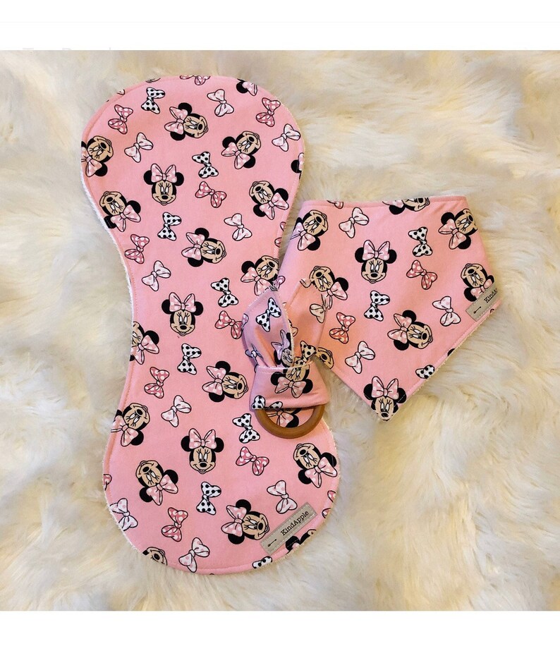 minnie mouse teething ring