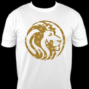BIG LION HEAD Templates Rhinestone Design Files Rhinestone Sublimation Cut Files ss10 SvG EpS PnG Cricut Silhouette Bling SvG