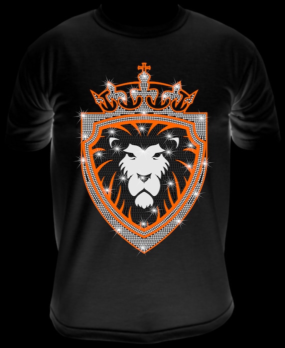 BIG LION HEAD Templates Rhinestone Design Files Rhinestone Sublimation Cut Files ss10 SvG EpS PnG Cricut Silhouette Bling SvG