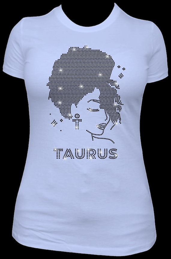 Crown Yourself with this TAURUS ZODIAC TEMPLATE - Rhinestone Template, Sublimation, Design File