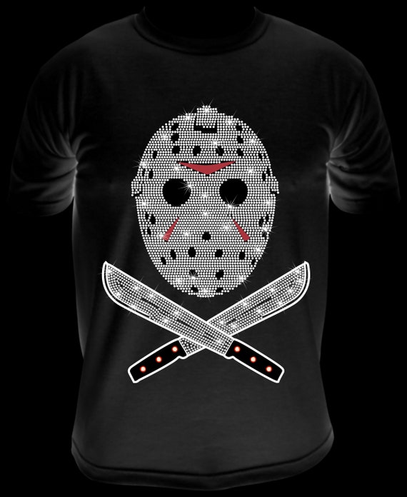 JASON VOORHEES ss10 Rhinestone Template, Digital Download, SvG, EpS, PnG, JpG, Cricut File, Sublimation