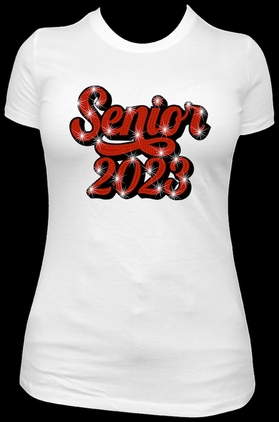 SENIOR 2023 ss10 Rhinestone Template, Sublimation, Digital Download, SvG, EpS, PnG, JpG, Cricut, Silhouette File