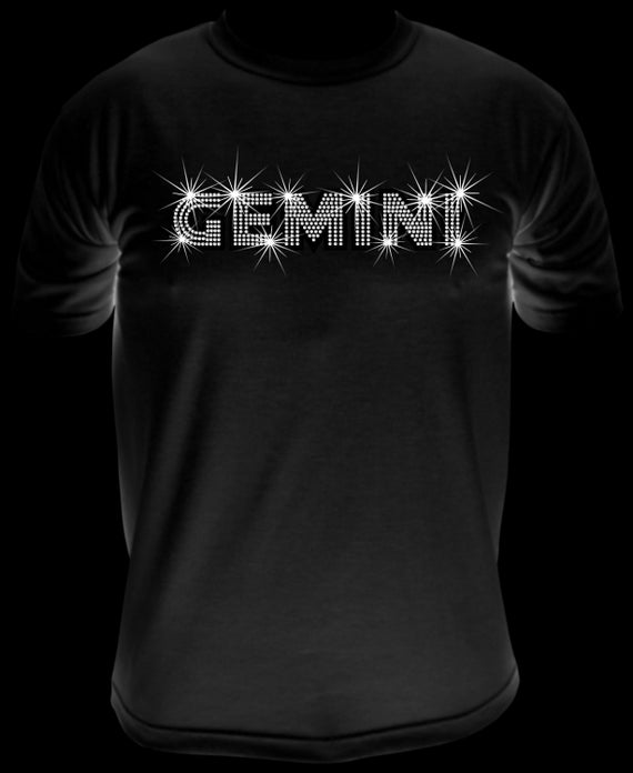 GEMINI TEXT  ss10 Rhinestone Template, Sublimation, Digital Download, SvG, EpS, PnG, JpG, Cricut, Silhouette File