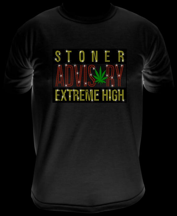 STONER ADVISORY WEED  ss6 Rhinestone Template, Sublimation, Digital Download, SvG, EpS, PnG, JpG, Cricut, Silhouette File