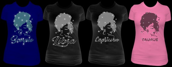 Crown Yourself with this ZODIAC BUNDLE TEMPLATE - Rhinestone Template, Sublimation, Design File