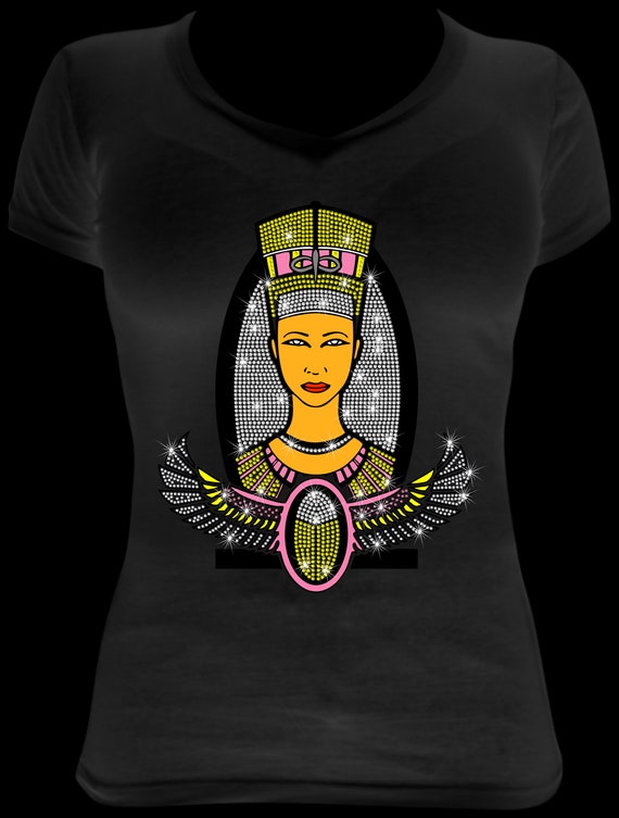 QUEEN NEFERTITI 2 ss10 Rhinestone Template, Sublimation, Digital Download, SvG, EpS, PnG, JpG, Cricut, Silhouette File