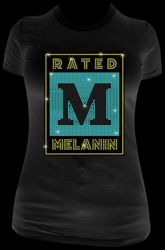 MELANIN ss10 Rhinestone Template, Digital Download, SvG, EpS, PnG, JpG, Cricut, Silhouette File