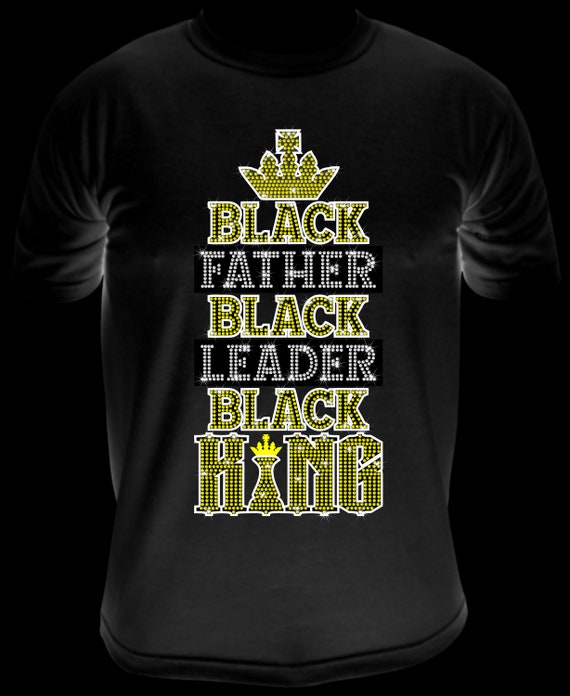 BLACK FATHER KING, ss10 Rhinestone Template, Digital Download, SvG, EpS, PnG, JpG, Cricut, Silhouette File, Black Man, Script