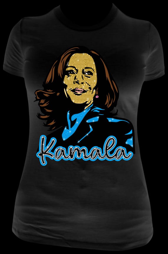 KAMALA HARRIS Rhinestone Templates - Digital Files for D.I.Y. Apparel - Includes Bonus Design Ideas