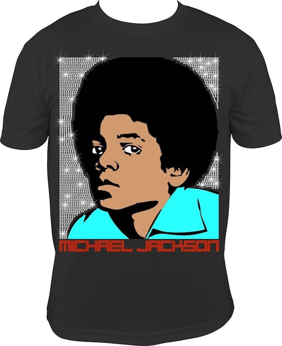 MICHAEL JACKSON YOUNG Rhinestone Template File ss10 Rhinestone Template, Sublimation Digital Download, SvG, EpS, PnG, JpG, Cricut File