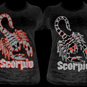 SCORPIO 2021 ss10 Rhinestone Template, Sublimation, Digital Download, SvG, EpS, PnG, JpG, Cricut, Silhouette File