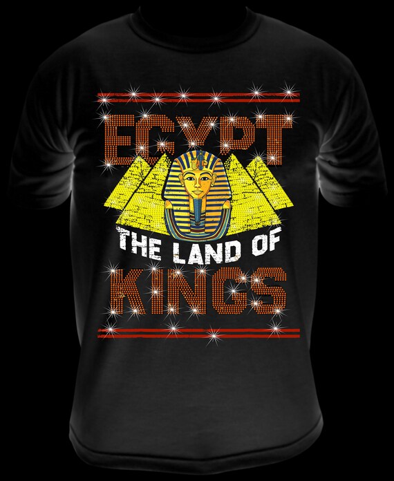 EGYPT LAND of KINGS Smaller ss10 Rhinestone Template, Sublimation, Digital Download, SvG, EpS, PnG, JpG, Cricut, Silhouette File