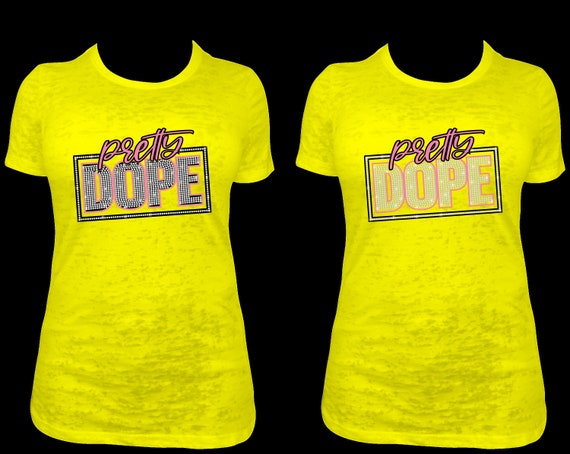 PRETTY DOPE ss10 Rhinestone Template, Sublimation, Digital Download, SvG, EpS, PnG, JpG, Cricut, Silhouette File