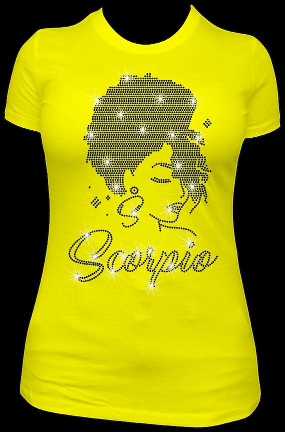 Crown Yourself with this SCORPIO ZODIAC TEMPLATE - Rhinestone Template, Sublimation, Design File