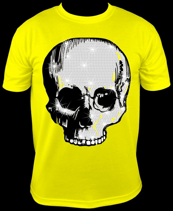 SKULL GOLD TEETH  ss16 Rhinestone Template, Digital Download, Sublimation, EpS, PnG, JpG, Cricut File