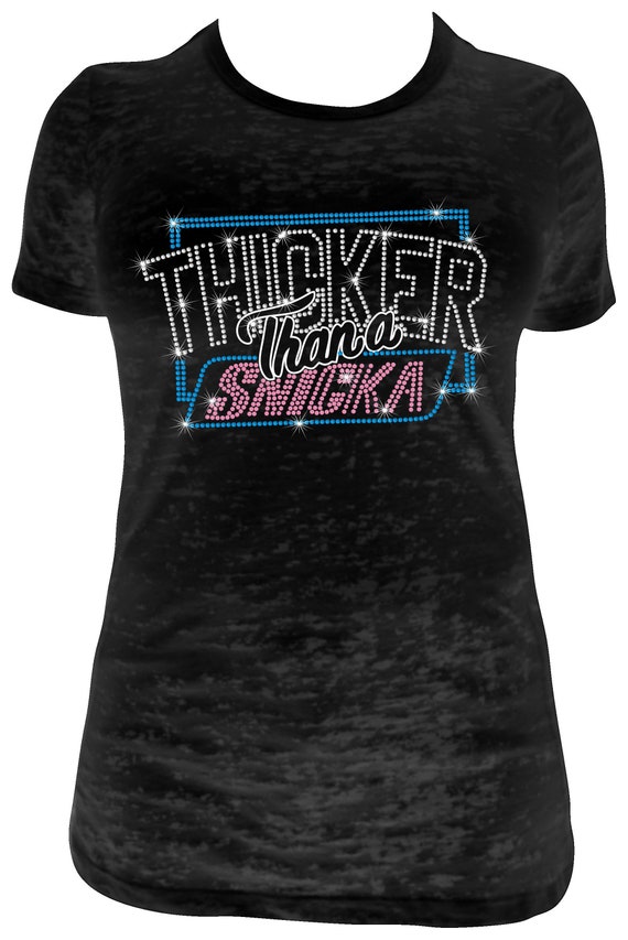 THICKER Than a SNICKA  ss10 Rhinestone Template, Sublimation, Digital Download, SvG, EpS, PnG, JpG, Cricut, Silhouette File