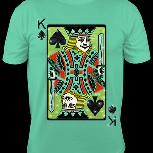 KING PLAYING CARD ss10 Rhinestone Template, Digital Download, SvG, EpS, PnG, JpG, Cricut File