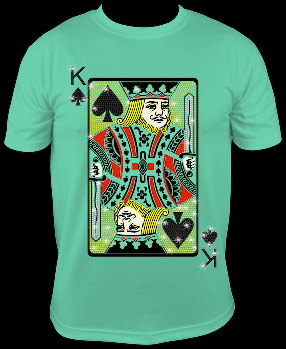KING PLAYING CARD ss10 Rhinestone Template, Digital Download, SvG, EpS, PnG, JpG, Cricut File