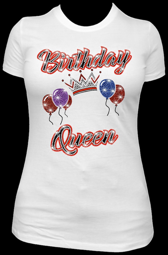 BIRTHDAY QUEEN FRAME ss10 Rhinestone Template, Sublimation, Digital Download, SvG, EpS, PnG, JpG, Cricut, Silhouette File