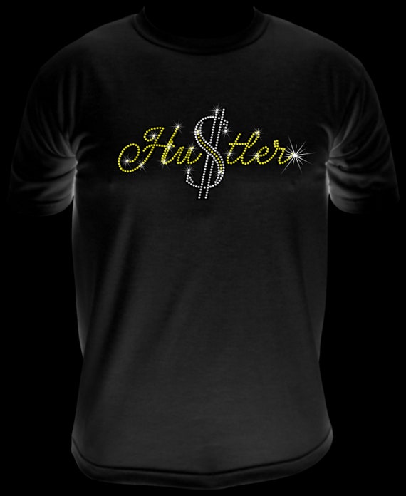 HUSTLER CURSIVE TEXT ss10 Rhinestone Template, Sublimation, Digital Download, SvG, EpS, PnG, JpG, Cricut, Silhouette File