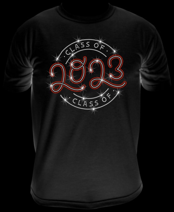Create a Lasting Impression with Custom CLASS OF 2023 Rhinestone Template Designs