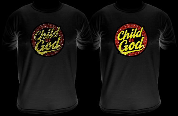 CHILD OF GOD  ss10 Rhinestone Template, Sublimation, Digital Download, SvG, EpS, PnG, JpG, Cricut, Silhouette File