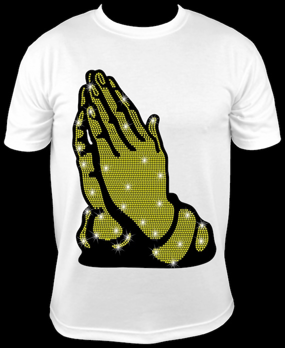 PRAYING HANDS 2021  ss10 Rhinestone Template, Sublimation, Digital Download, SvG, EpS, PnG, JpG, Cricut, Silhouette File