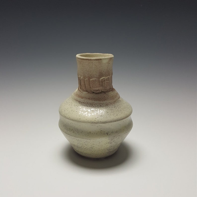 Small Flower Vase by Potteryi. Unique Pottery Vase in Mottled Etsy